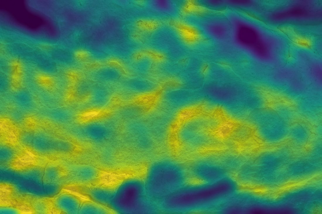 Surface texture and erosion field